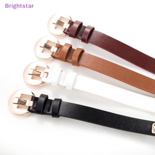 Brightstar 1 ชิ้น เข็มขัด ปรับรูได้ พังก์ เข็มขัด ตกแต่งรูเต็ม ผู้หญิง หัวเข็มขัด เข็มขัดหนัง กางเกงชุดใหม่