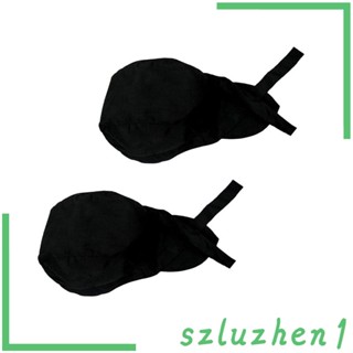 [Szluzhen1] หมวกเชฟ สําหรับร้านอาหาร โรงแรม 2 ชิ้น