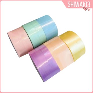 [Shiwaki3] เทปม้วนเหนียว 3.6 ซม. 6 ชิ้น สําหรับผ่อนคลาย DIY