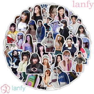 Lanfy ใหม่ สติกเกอร์ ลายกราฟฟิตี้เด็กผู้หญิง คละแบบ สําหรับตกแต่งสมุดภาพ