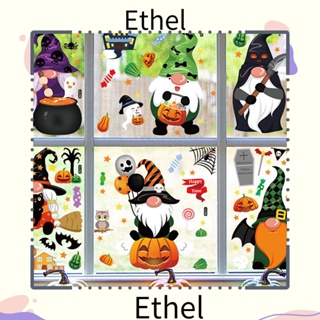 Ethel1 สติกเกอร์ ลายมนุษย์แคระ ไร้หน้า สําหรับตกแต่งบ้าน เทศกาลฮาโลวีน 1 ชุด