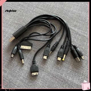 [Sy] สายชาร์จ USB 10 ช่อง 1 ช่อง อเนกประสงค์ สําหรับบ้าน