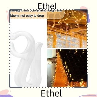 Ethel1 คลิปตะขอสายไฟ สําหรับตกแต่งปาร์ตี้คริสต์มาส 200 300 ชิ้น