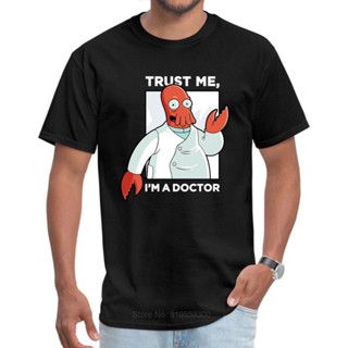 เสื้อยืด ผ้าฝ้าย 100% พิมพ์ลาย Doctor Zoidberg Who Unique สําหรับผู้ชาย