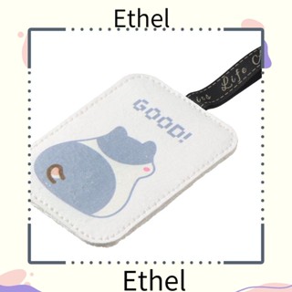 Ethel1 ฟองน้ําถู เยื่อไม้ ผ้าฝ้าย ทําความสะอาดจาน ผ้าขนหนู น่ารัก โฟมขัด สองด้าน ห้องครัว