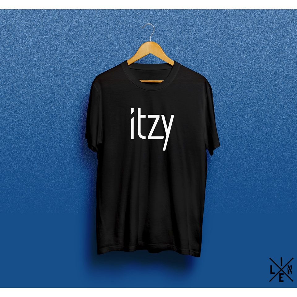 แฟชั่นใหม่ล่าสุด เสื้อยืด พิมพ์ลายโลโก้ Distro ITZY Xline สําหรับผู้ชาย