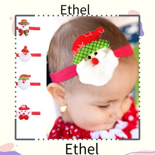 Ethel1 ที่คาดผมเด็ก คริสต์มาส โพลีเอสเตอร์ เครื่องประดับผม ที่คาดผมคริสต์มาส