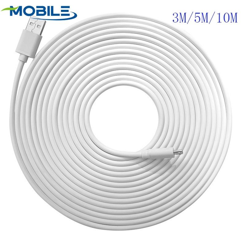 สายเคเบิล Usb ยาวมาก ทนทาน และสายเคเบิล Micro Usb 3 5 10 เมตร / สายชาร์จข้อมูลอย่างรวดเร็ว / สายชาร์จเข้ากันได้กับสมาร์ทโฟนทุกรุ่น