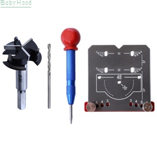 【Big Discounts】35mm Hinge punch locator Boring Jig Adjustable Positioning Plate Drilling Guide#BBHOOD