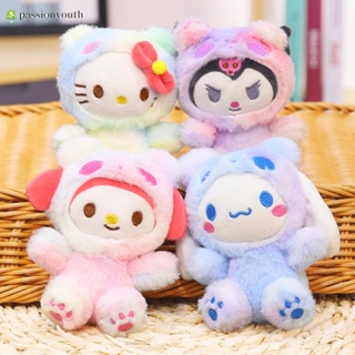 ตุ๊กตานุ่ม รูปการ์ตูน Sanrio Cinnamoroll Kuromi HelloKitty Pochacco Mymelody น่ารัก ของขวัญ สําหรับตกแต่งบ้าน