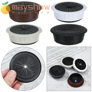 Mayshow ฝาครอบรูสายไฟเป็นระเบียบเรียบร้อยออแกไนเซอร์สายเคเบิลแคลมป์หัวเข็มขัดสายกล่อง