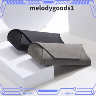 Melodygoods1 กล่องเก็บแว่นตา หนัง PU แบบพกพา หรูหรา