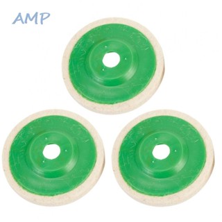 ⚡NEW 8⚡Polishing Wheel 100mm 16mm/0.63in Inner Diameter 3pcs 4 Inch Disc Felt