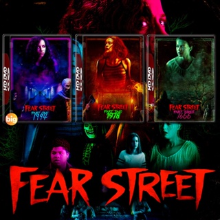 แผ่น DVD หนังใหม่ Fear Street Part 1-3 ถนนอาถรรพ์ DVD หนัง มาสเตอร์ เสียงไทย (เสียง ไทย/อังกฤษ | ซับ ไทย/อังกฤษ) หนัง ดี