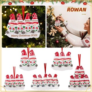 Rowans จี้เรซิ่น รูปคนแคระ Noel 2-6 คน สําหรับตกแต่งต้นคริสต์มาส