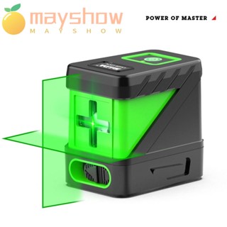 Mayshow ชุดเลเซอร์วัดระดับ แนวตั้ง แนวนอน 360 องศา 2 สาย