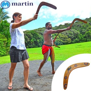 Martin Flying Boomerang ของเล่นเด็กเล่นโยนด้านหลังสําหรับเด็กปฐมวัยการศึกษาบูมเมอแรงโต้ตอบเกมโต้ตอบของเล่นกลางแจ้งจิงโจ้บูมเมอแรง