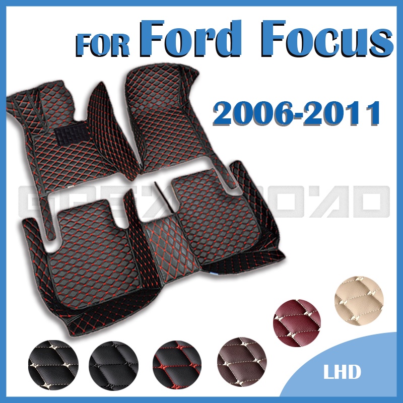 พรมปูพื้นรถยนต์ RHD อุปกรณ์เสริม สําหรับ Ford Focus 2006 2007 2008 2009 2010 2011