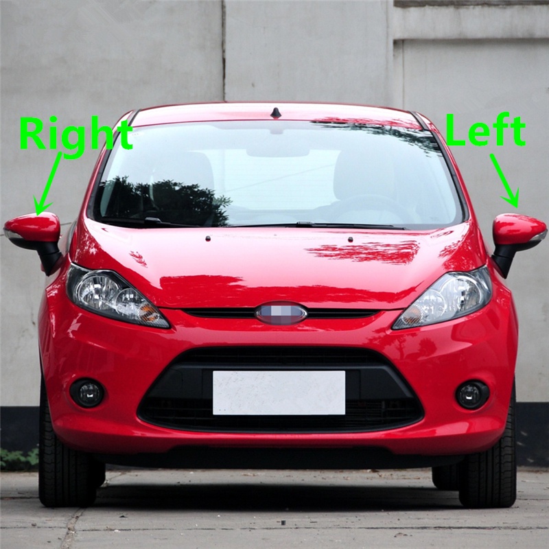 กรอบกระจกมองหลังรถยนต์ สําหรับ Ford Fiesta 2009 2010 2011 2012 -2016 - รูปที่ 5