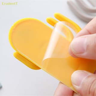 [ErudentT] ตะขอพลาสติก ลายการ์ตูนกระบองเพชรน่ารัก สามตะขอ มีกาวในตัว ทนทาน สําหรับหอพักนักเรียน [ใหม่]