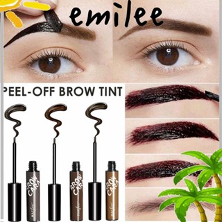 Emilee เจลเขียนคิ้ว เครื่องสําอาง ลอกออกได้ 3 สี