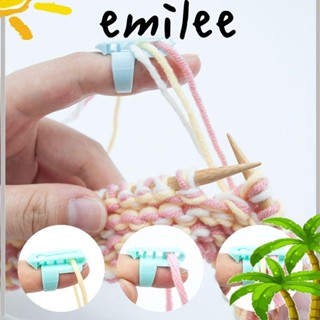 Emilee แหวนแยกนิ้ว อุปกรณ์เสริม สําหรับเย็บผ้า