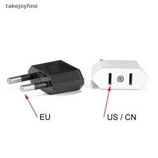 Tfth อะแดปเตอร์ปลั๊ก US เป็น EU 2 pin ปลั๊ก US เป็น EU