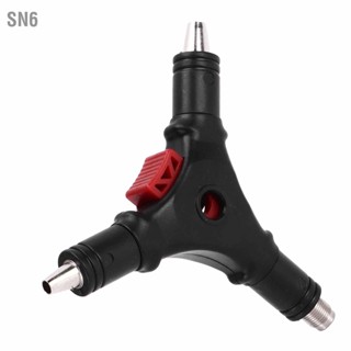 SN6 4 in 1 F Connector Wire Stripper เครื่องมือบีบอัดมัลติฟังก์ชั่นสำหรับสายโคแอกเชียล RG59 RG6