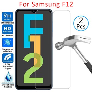 เคสโทรศัพท์มือถือกระจกนิรภัย กันรอยหน้าจอ สําหรับ samsung f12 galaxy f 12 12f f12 galaxyf12 9h