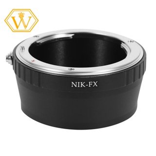 อะแดปเตอร์เลนส์กล้อง สีดํา สําหรับ Nikon F AI เป็น Fujifilm X Mount Camera Fit Fuji X-E1 DC287