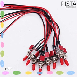 PISTA สวิตช์โยก ขนาดเล็ก AC 3A MTS-101 SPST 6A สําหรับแดชบอร์ด 1/8 ชิ้น