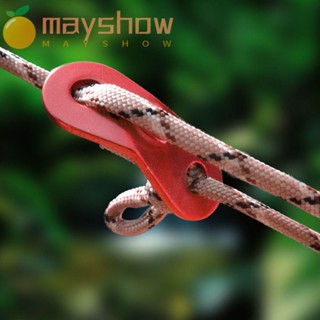 Mayshow 10 ชิ้น เชือกหัวเข็มขัด เต็นท์ ผู้ชาย รัดแน่น ตัวปรับความตึง