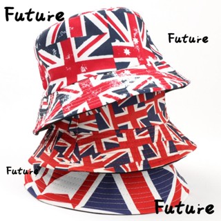 Future หมวกบักเก็ต ลายราชินี Jubilee แฟชั่นฤดูร้อน