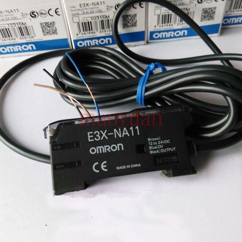 Omron E3X-NA11/E3X-ZD11-V/E3X-HD10-HD41-DA11-S เครื่องขยายเสียงไฟเบอร์ออปติก E3X-HD11