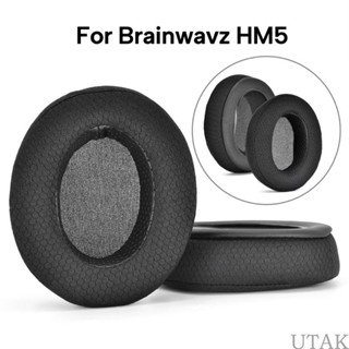 Utake แผ่นโฟมรองหูฟัง สําหรับ Brainwavz HM5 M50X