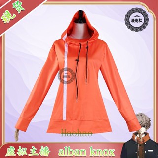 เสื้อกันหนาวคอสเพลย์ Alban Knox Hololive vtuber Alban Knox หรูหรา ใส่ได้ทุกวัน