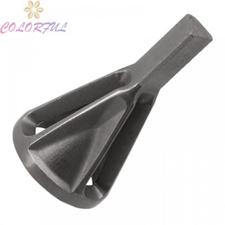 【COLORFUL】Chamfer Tool 1/4\ Hex Shank 1Pcs CR12MOV Triangular Shank Brand New