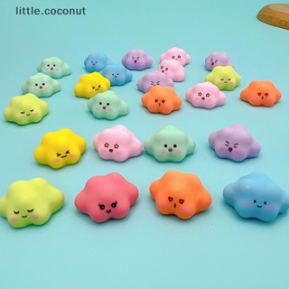 [little.coconut] ตุ๊กตาเรซิ่น รูปเมฆเรืองแสง ขนาดเล็ก สําหรับตกแต่งบ้านตุ๊กตา 1 ชิ้น