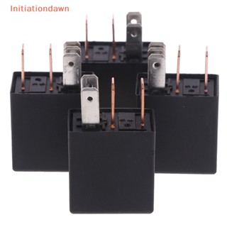 [Initiationdawn] รีเลย์เตือนภัยรถยนต์ DC 12V 24V 40A 1NO 1NC SPDT 4/5 Pins