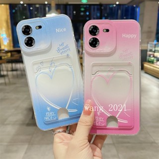 ใหม่ เคสโทรศัพท์มือถือ ซิลิโคนนิ่ม TPU กันรอยเลนส์กล้อง ลายการ์ตูนน่ารัก พร้อมกระเป๋าใส่บัตร แฟชั่น สําหรับ Tecno Pova 5 Pro Pova 4 Pro Camon 20 Pro 4G 5G Tecno Pova 5