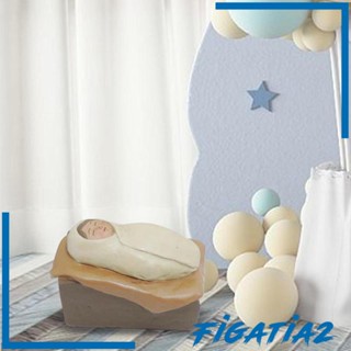 [Figatia2] รูปปั้นเด็กนอนหลับ ขนาดเล็ก สําหรับชั้นวางหนังสือ โต๊ะ บ้าน