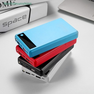 Seaf&gt; กล่องเคสชาร์จ USB 2 พอร์ต 6×18650 DIY 1 ชิ้น