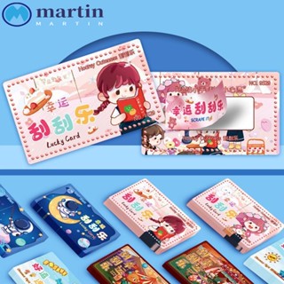 Martin จี้การ์ดรางวัล ลายการ์ตูน DIY ของเล่นสําหรับเด็กผู้หญิง ครอบครัว