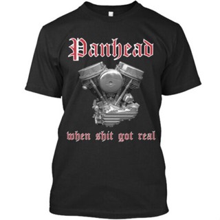 เสื้อยืดคู่รัก พิมพ์ลาย Panhead