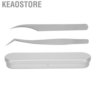 Keaostore Eyelash Extension Tweezers Grafting  Forceps BT0