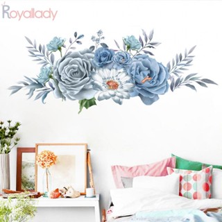 #ROYALLADY#Wall สติกเกอร์ติดผนังห้องนอนเด็ก กันน้ํา ลายดอกไม้ ของขวัญ สําหรับบ้าน ห้องนั่งเล่น