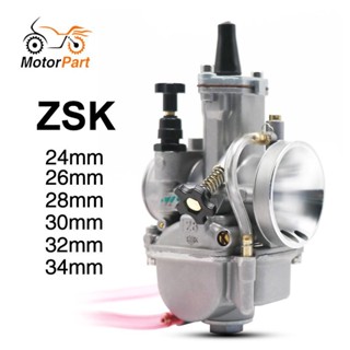 MOTOPARTS SHOP PWK 24/26/28/30/32/34mm Carburetor Racing Carb For 2T 4T Motorcycle ATV Dirt Bike