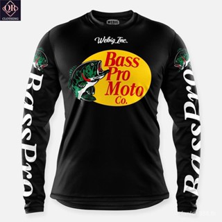 (Qianrui03) Bass Pro Shops เสื้อเชิ้ตแขนยาว หลากสี สําหรับผู้ชาย E8F0