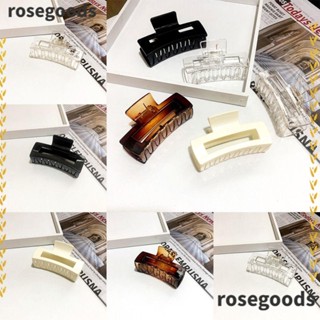 Rosegoods1 กิ๊บติดผม พลาสติก รูปปู สีสันสดใส สําหรับผู้หญิง 2023 5 ชิ้น