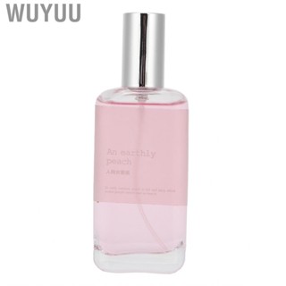 Wuyuu Light Fragrance Perfumes  Lasting  50ml Peach Scent with Metal Caps for Festival Gift Women